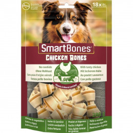 SmartBones 18 Adet Tavuklu Düğüm Köpek Ödül Kemiği Mini 