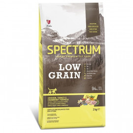 Spectrum 2 Kg Low Grain Kitten Tavuk Hindi ve Kızılcık