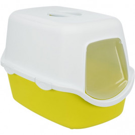 40x40x56 Cm Kapalı Tuvalet Lime Sarı-Beyaz 