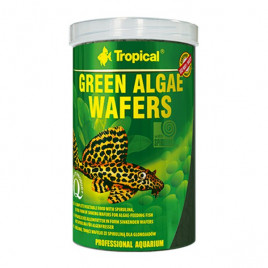 113 Gr Green Algae Wafers Vatoz Balıkları İçin Yosunlu Yüzen Tablet Yem 250 Ml 