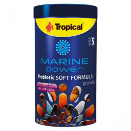 150 Gr Marine Power Probiotic Soft Formula M Prebiyotik Katkılı Omnivor Deniz Balık Yemi 250 ML 