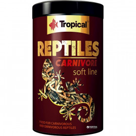 Tropical 260 Gr Reptiles Carnivore Soft Etobur Ve Omnivor Sürüngenler İçin Yem 1000 Ml 