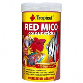 32 Gr Red Mico Colour Sticks Kan Kurdu İçerikli Ekstrüde Balık Yemi 100 Ml 