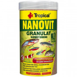 Tropical 70 Gr Nanovit Granulat Tetra Balıkları İçin Granül Balık Yemi 100 Ml 