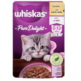 Whiskas 85 Gr Pure Delight Junior Tavuk