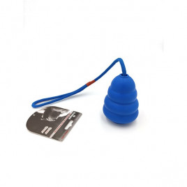 30 cm Rubber İpli Çekiştirme Oyuncağı Mavi